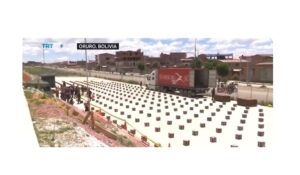(VIDEO) Bolivia anunță cea mai mare captură de cocaină din istorie. Drogurile urmau să ajungă în Europa