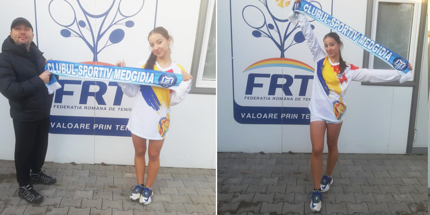 Andreea Diana Soare de la CS Medgidia va reprezenta România la Turneul de Tenis Internațional pe echipe “Winter Cup”