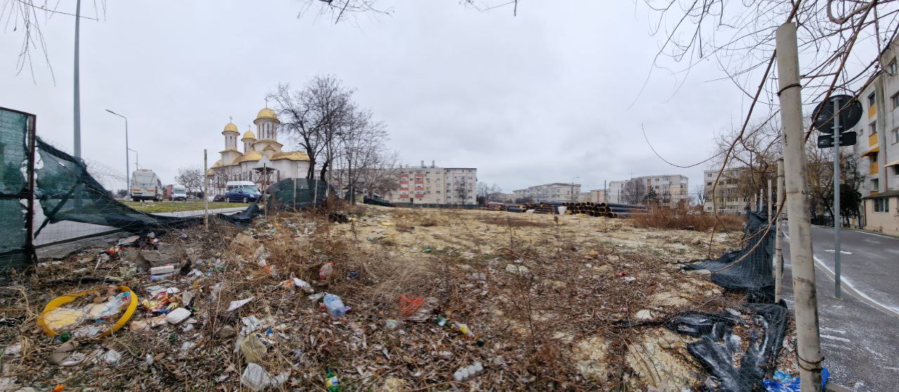 cum arată terenul în prezent