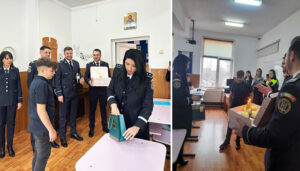 Andrei a devenit polițist la numai 14 ani: Ce supriză i-au pregătit oamenii legii de ziua lui de naștere