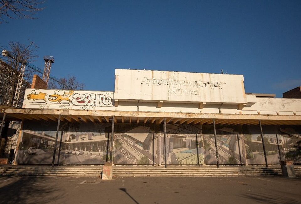 (FOTO) Mihai Lupu, președintele CJC, anunță că se va organiza o nouă licitație pentru lucrările de reparații la Teatrul de Vară din Mamaia